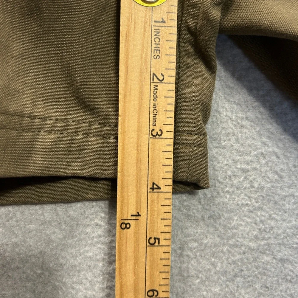 The North Face Hiking Shorts Womens 4 Olive Green Nylon Utility Outdoor Trail